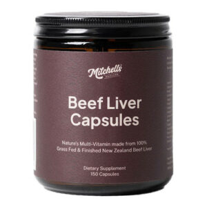 Mitchells Nutrition Beef Liver Capsules 24787 (1)