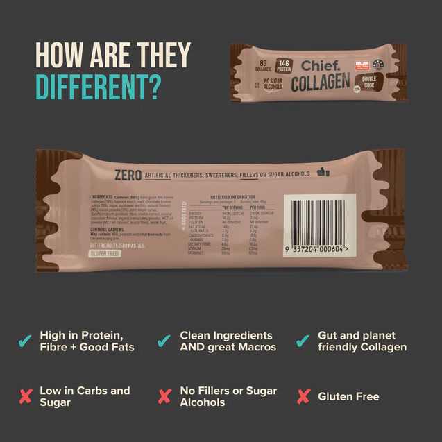 Collagen Bar Double Choc Sf